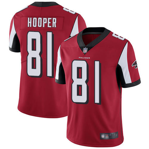 Atlanta Falcons Limited Red Men Austin Hooper Home Jersey NFL Football #81 Vapor Untouchable->atlanta falcons->NFL Jersey